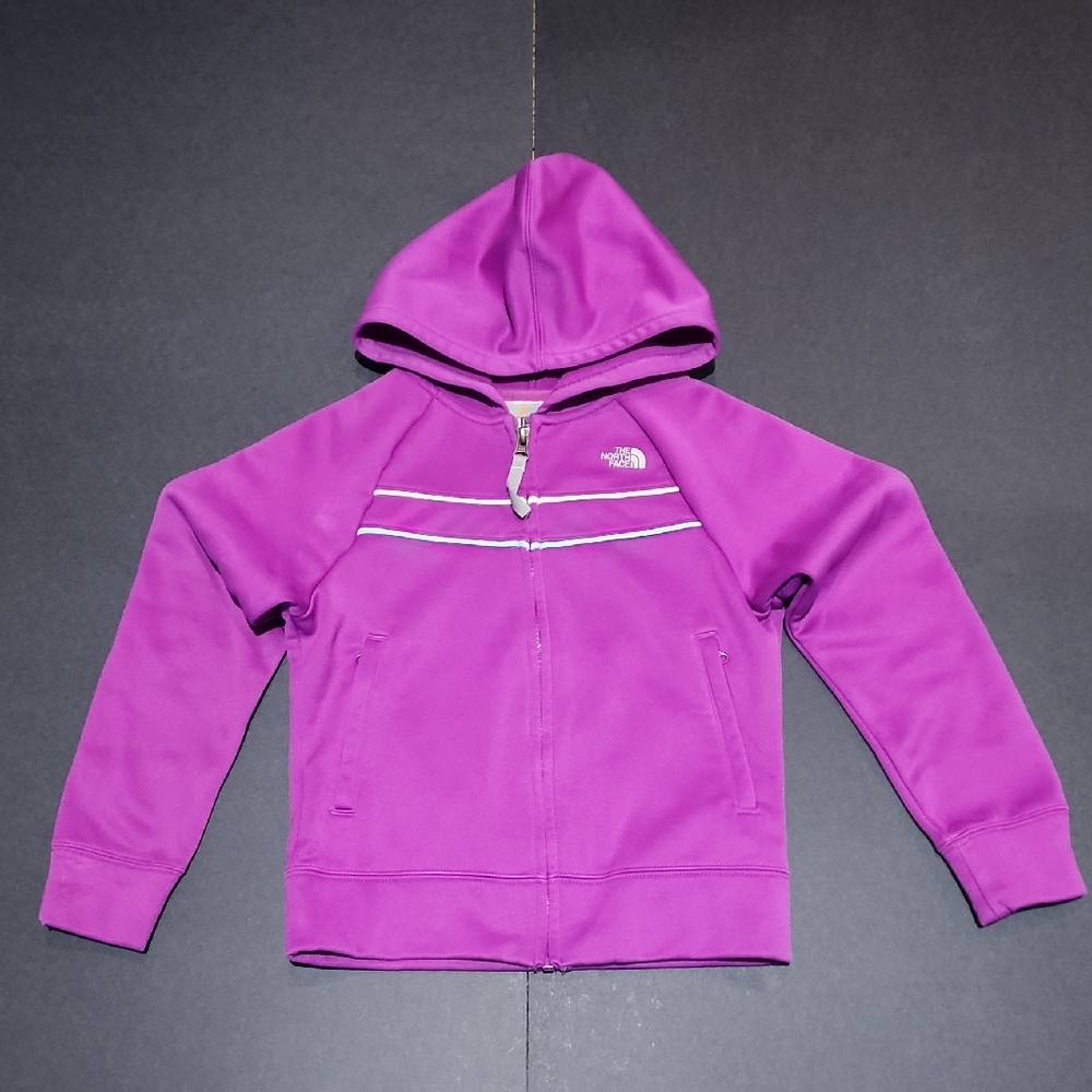 The North Face Girls Vibrant Purple Hoodie Size S/P (7/8)